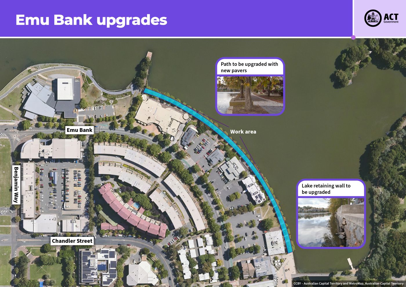 Emu Bank upgrade map