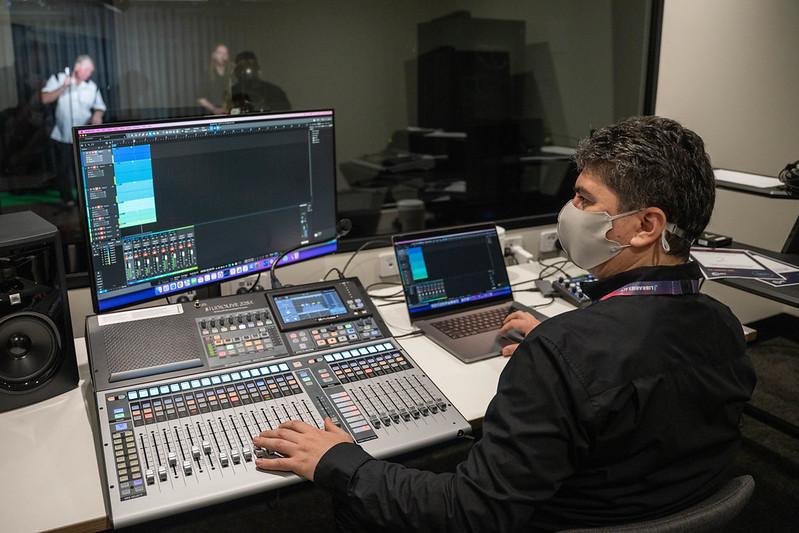 A new recording studio is now available at the Woden Library
