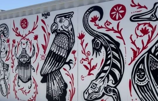 Lawrence's artwork